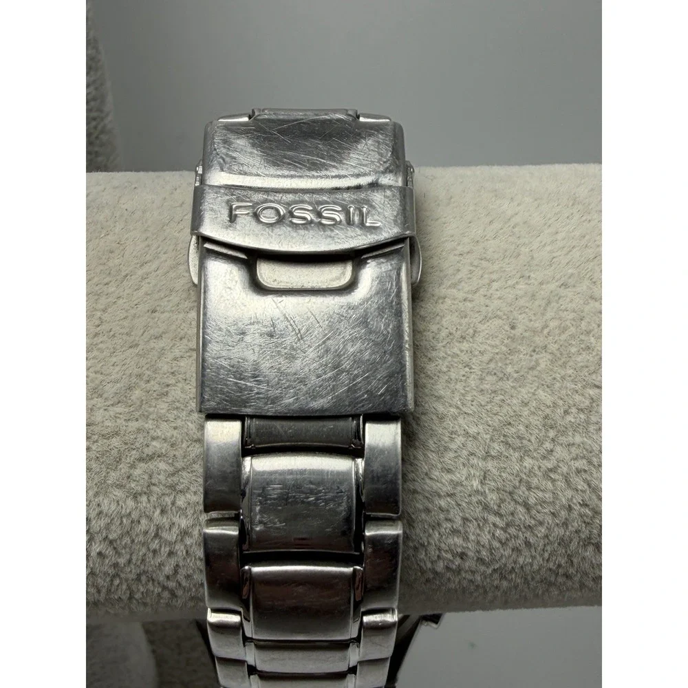 Scratched Face Fossil JR-8096 Big Tic New Batteries Mens Watch 40MM 8